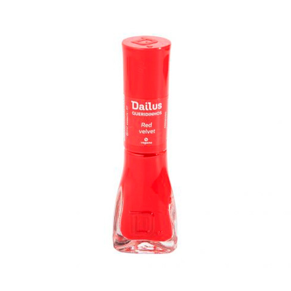 Esmalte Dailus Cremoso Queridinhos Red Velvet em Oferta na Shopee