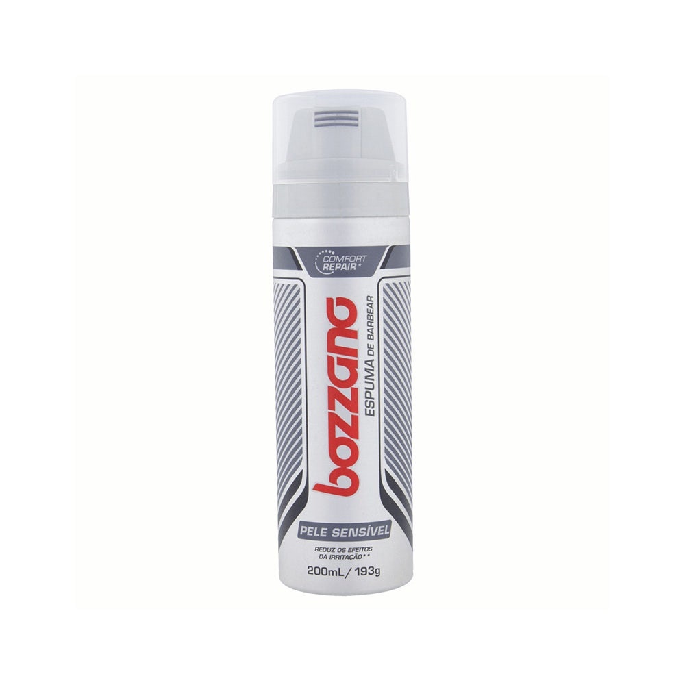 Espuma Barbear Bozzano Pele Sensível 190g - Beauty