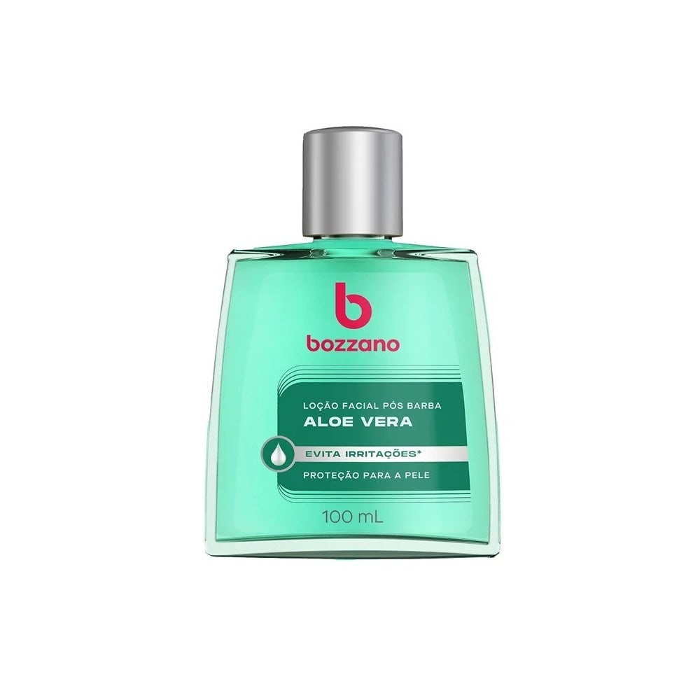 Loção Pós Barba Bozzano Aloe Vera 100ml em Oferta na Shopee