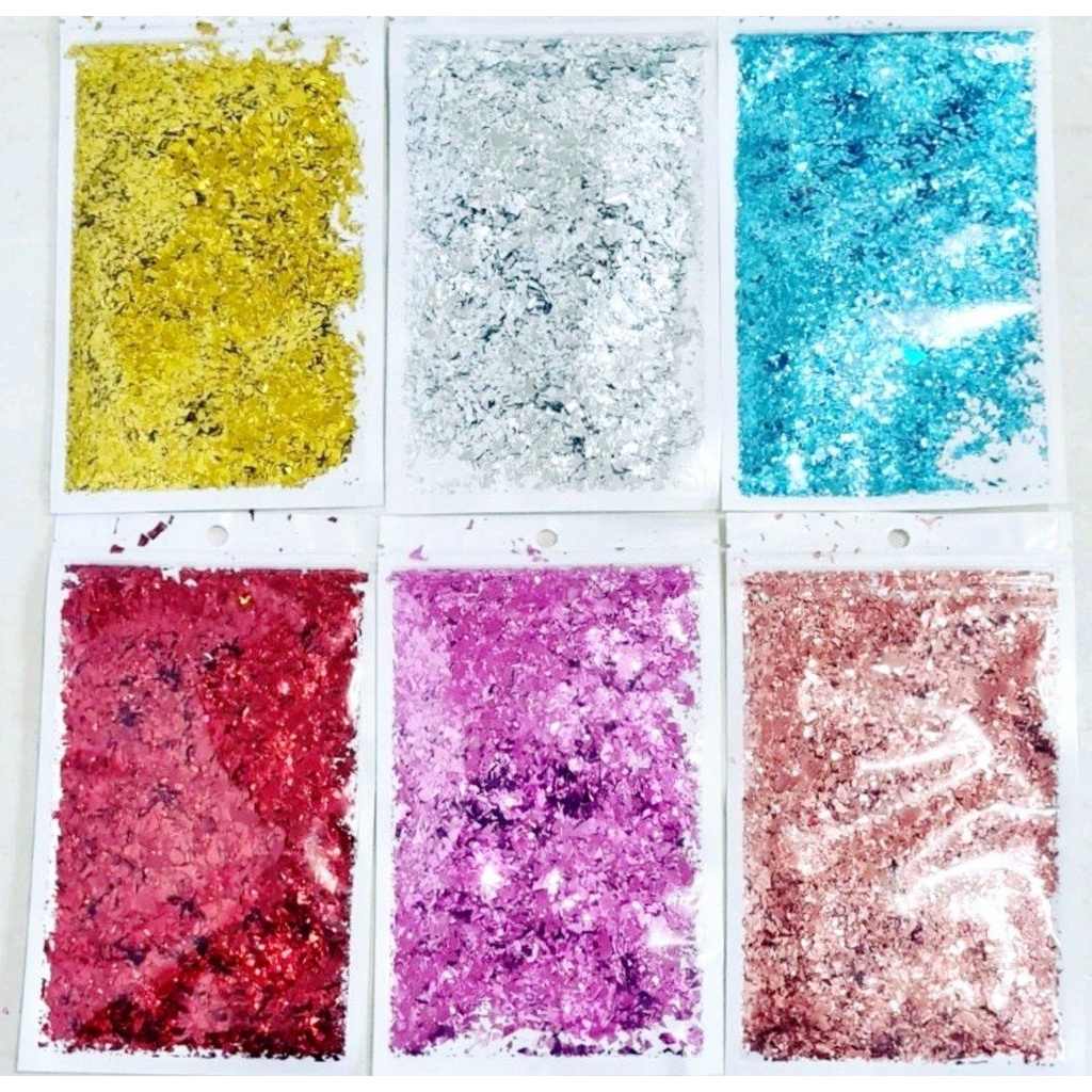 Kit 5 Confete De Balão Picadinho 15g Confete Para Bexiga Bubble Confete Metalizado Festas em Oferta na Shopee