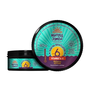 Parafina Bronzeadora Morena Jambo Melanina Demacream 80g