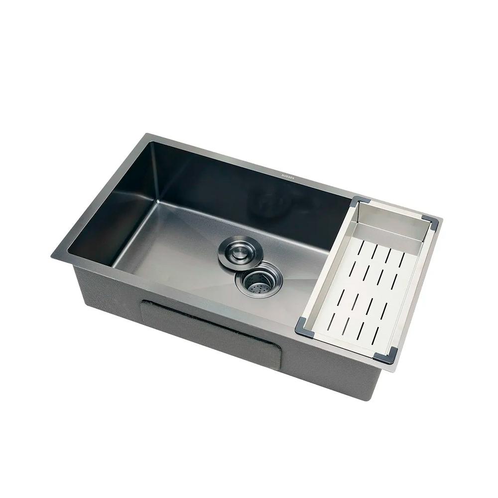 Cuba Para Cozinha Gourmet Aço Inox 304 Terena 74x44 cm Pingoo - Preto em Oferta na Shopee