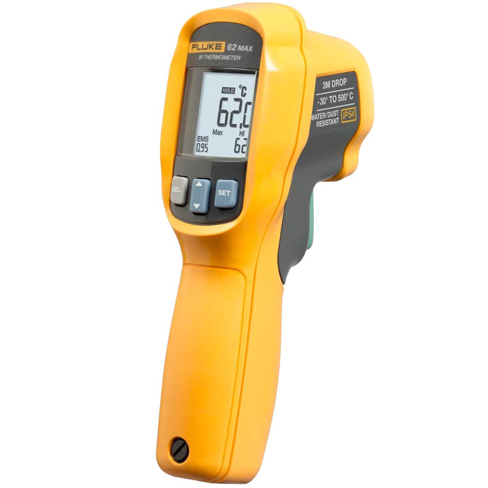 Termômetro Infravermelho Fluke 62Max a Prova d'Água IP54 em Oferta na Shopee