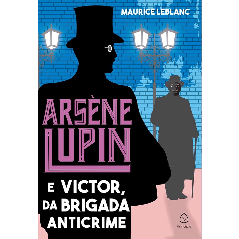 Livro Físico Arsene Lupin e Victor, da Brigada Anticrime