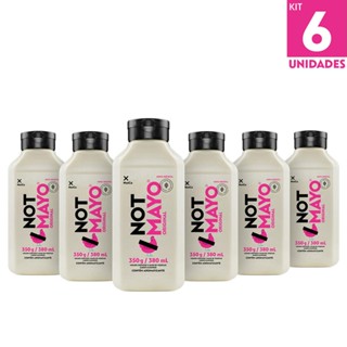 Kit 6x Maionese Vegetal NotCo NotMayo Original Squeeze 350g