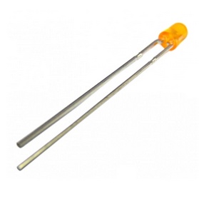 Kit Led Alaranjado 3mm Difuso 10x Automação Eletrônica Laranja Arduino Protoboard Prototipação em Oferta na Shopee