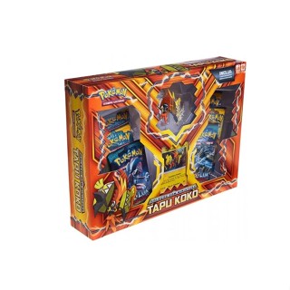 Box Tapu Koko Pokemon Com Miniatura E 06 Booster Copag