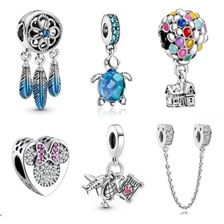 Berloques de Prata 925 Charms Balões Aviões Café Charme Clássicos Acessórios