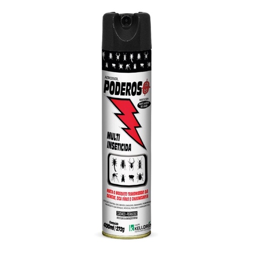 Poderoso Multi uso Aerosol 400ml Kelldrin Mata Ranha, Formigas, Mosquito, Cupins, Escorpiões, Pulgas, Carrapatos. Casa, Cozinha, Jardim, Pet, Pet shop