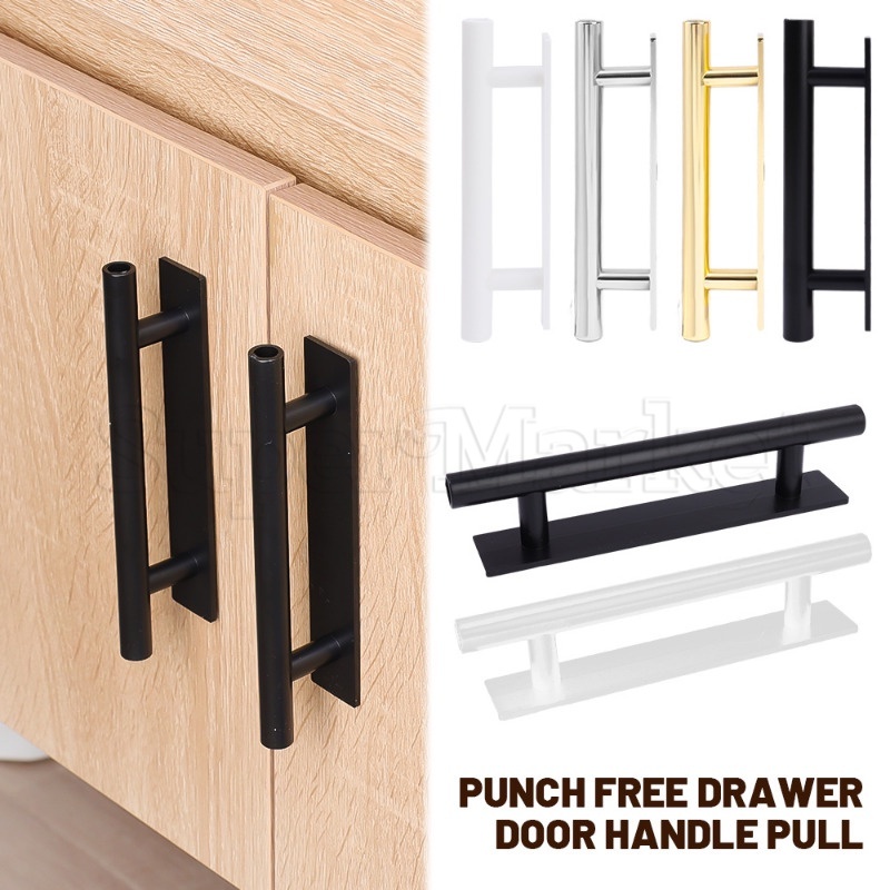 [Destaque] Puxadores De Janela De Vidro Auto-Adesivos/Gaveta Sem Furos Auxiliares De Móveis Esforço em Oferta na Shopee