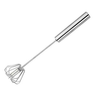 Batedor De Ovos Inox Semi Automático