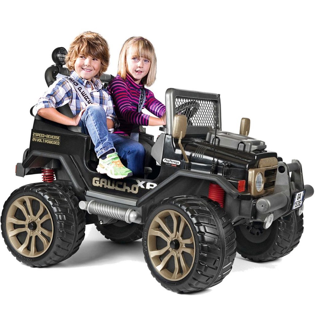 Carrinho Eletrico Peg Perego Gaucho XP 4x4 24V Off Road em Oferta na Shopee