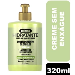 Creme sem Enxágue Gota Dourada Anti-Queda - 320ml