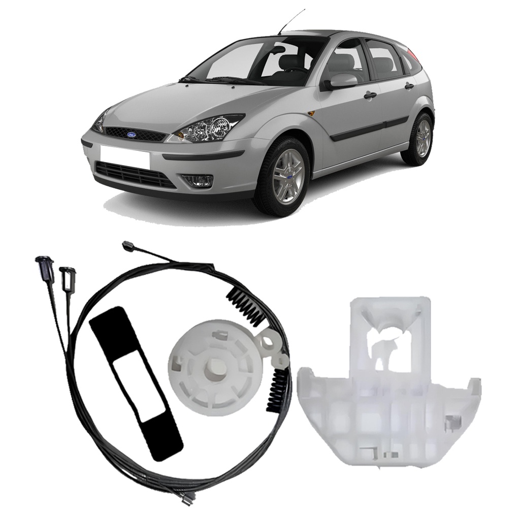 Kit Reparo Máquina Vidro Elétrico Dianteira Focus 2000 a 2008