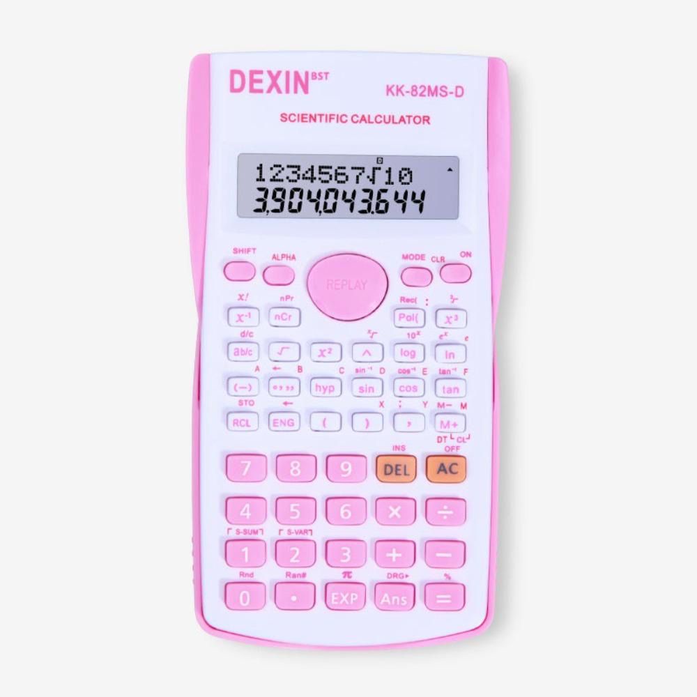 Calculadora Cientifica 240 Funções  Escritorio Faculdade Engenharia Calculadora Colorida