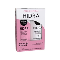 Kit Shampoo + Condicionador Hidra Nutrição e Brilho Salon Line 300ml