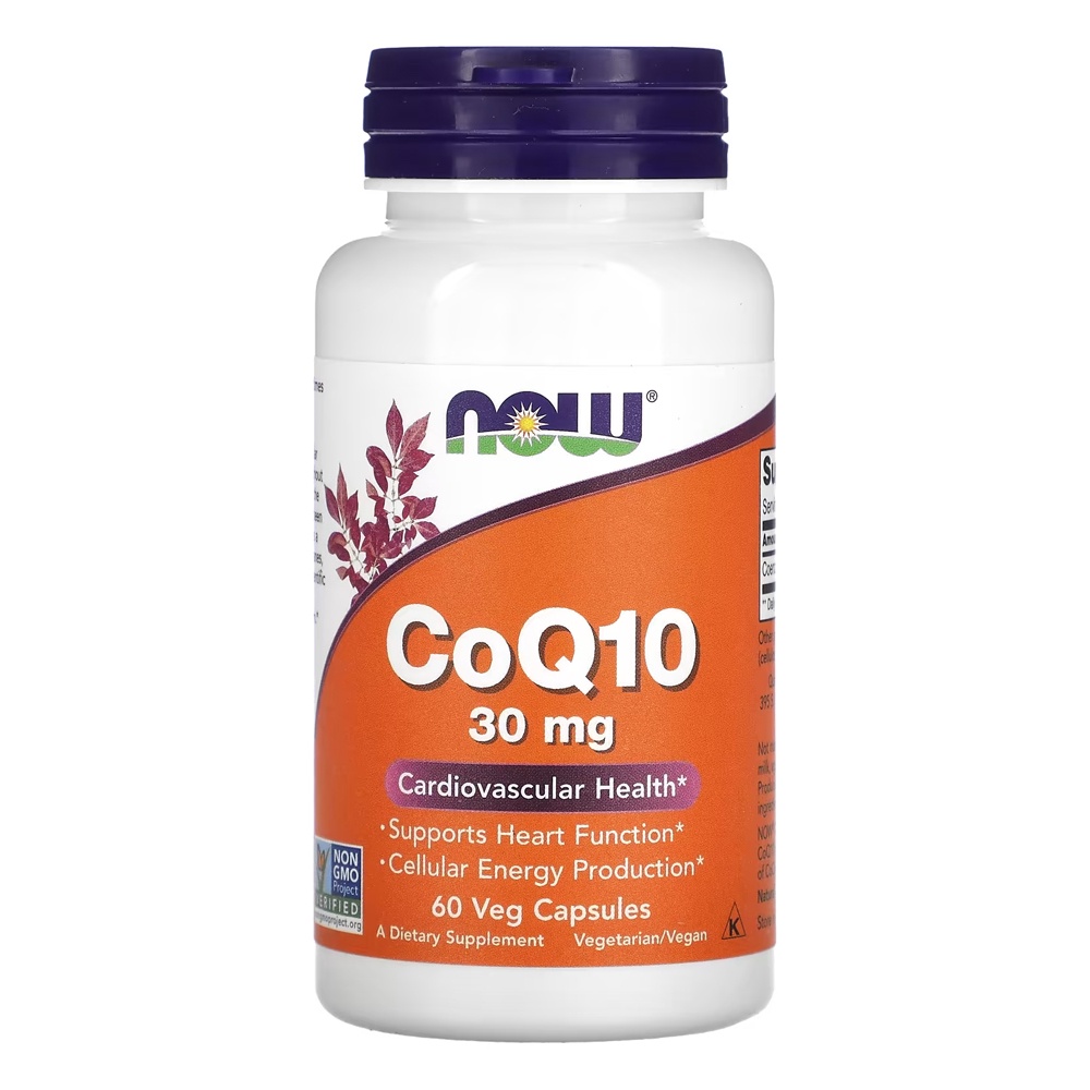 Coenzima CoQ10 30mg Now Foods 60 Veg Caps Importado em Oferta na Shopee