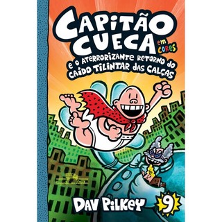 CAPITÃO CUECA E O ATERRORIZANTE RETORNO DO CAÍDO TILINTAR DAS CALÇAS   EM CORES! em Oferta na Shopee