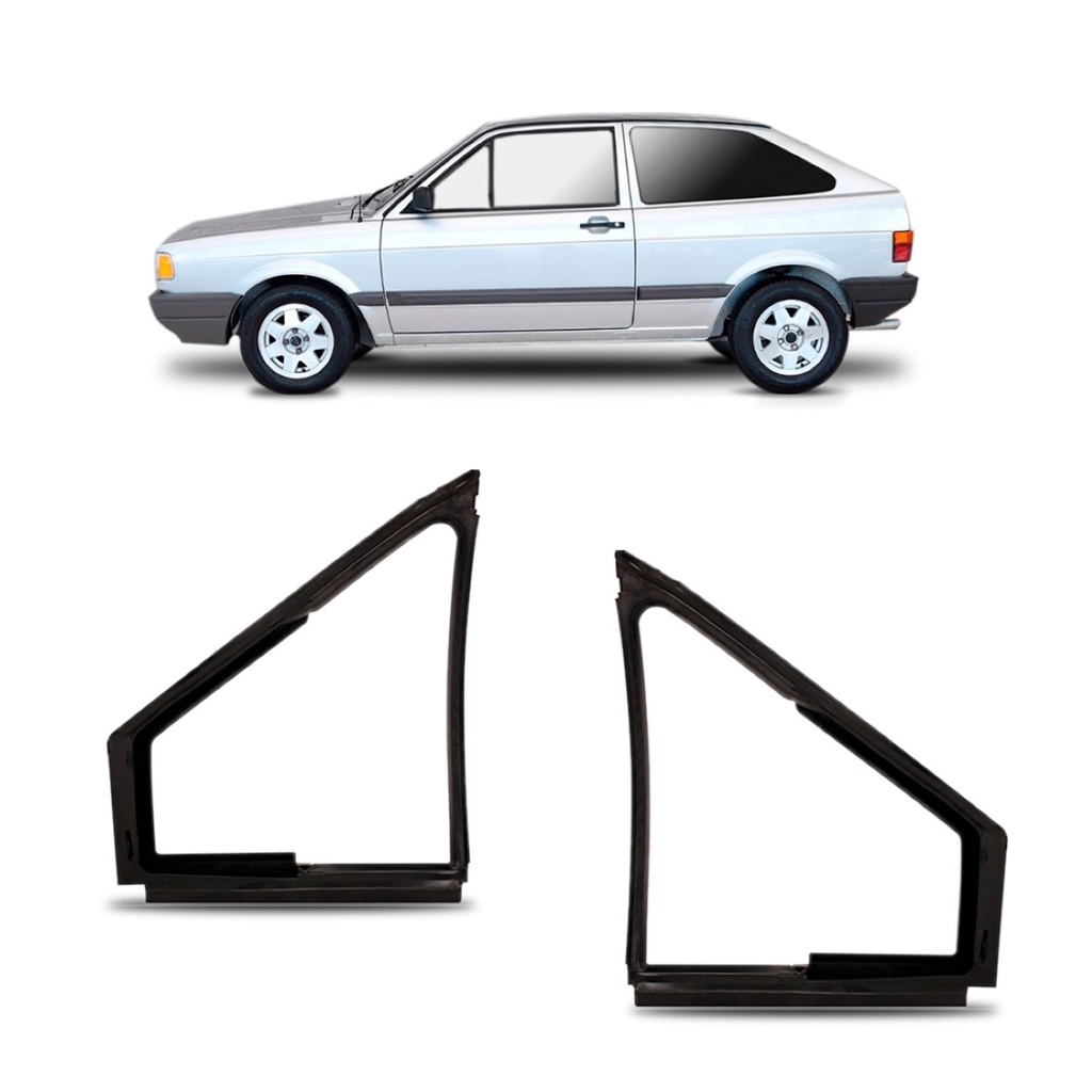 Guarnição Quebra Vento Gol Parati Saveiro Voyage 1988 1989 1990 1991 1992 1993 1994 em Oferta na Shopee