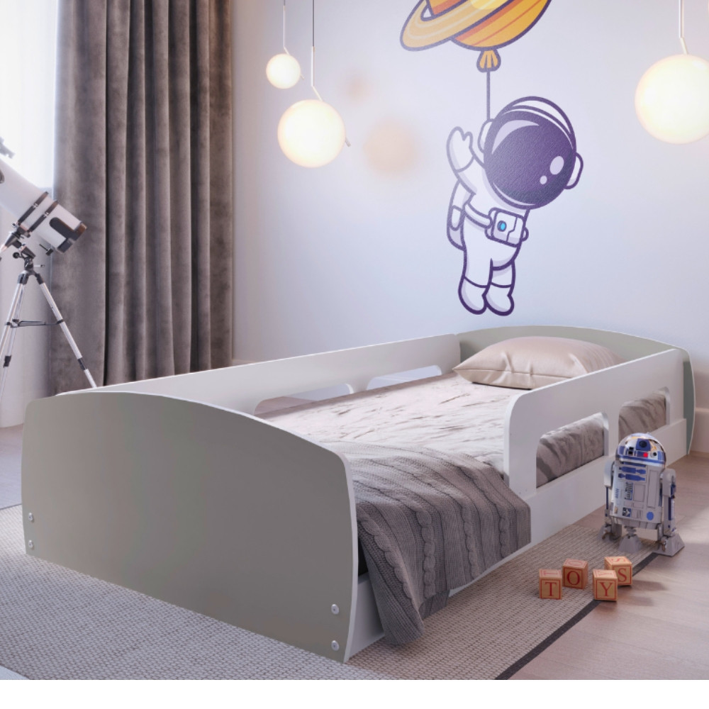 Cama Infantil Montessoriana Jardim Movelbras com Colchão Gazin