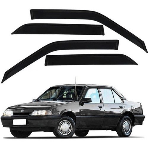 Defletor Calha de Chuva Monza 1982 a 1996 Tubarão4 Portas Ecoflex