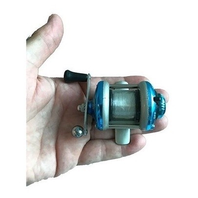 Micro Carretilha Xingu Águia Ultra-light Com Linha / 80 gramas (Direita / Esquerda)