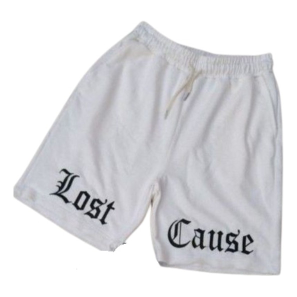 Bermuda Short Masculino Moletom Lost Cause Moda Streetwear