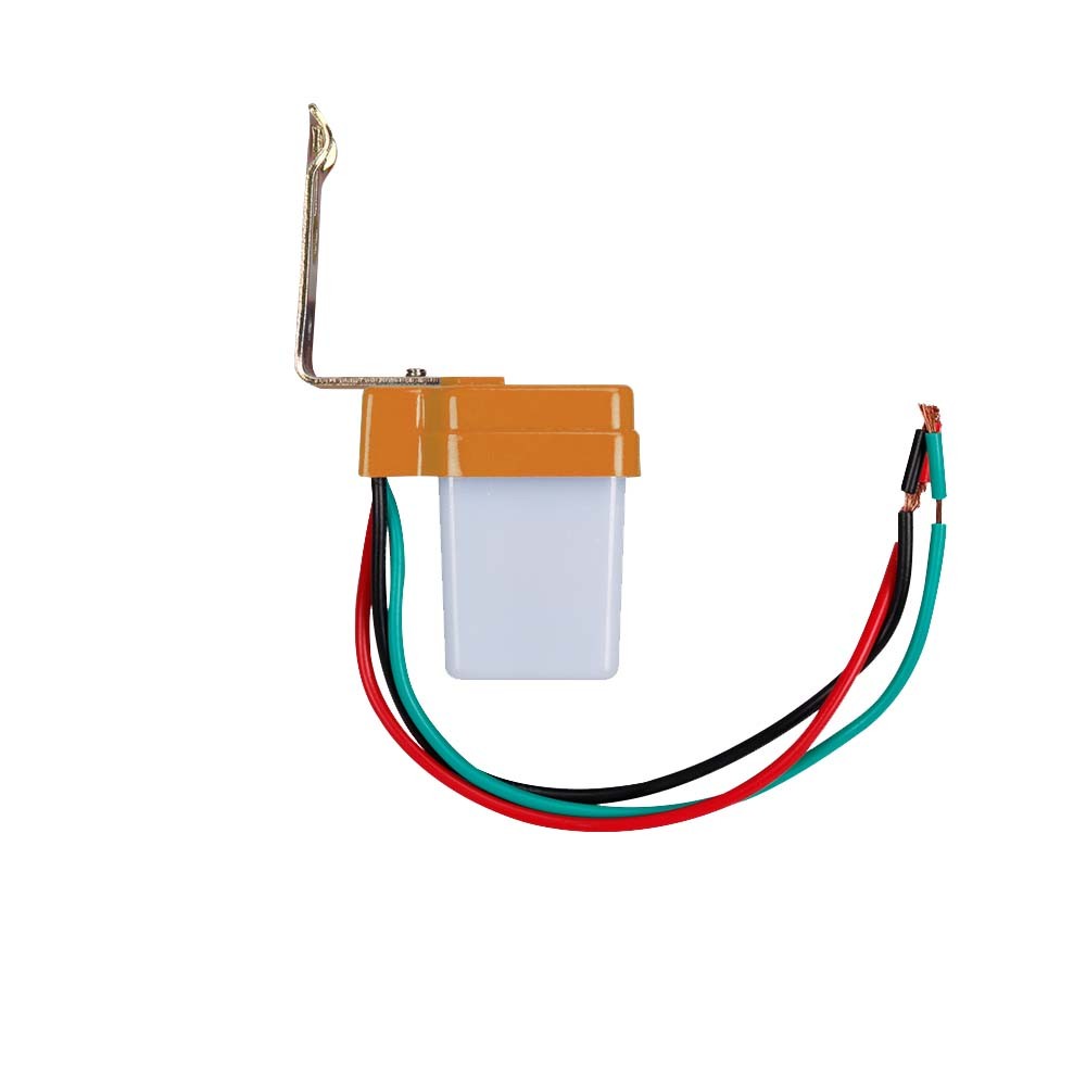 Relé Fotoelétrico Foxlux 6A Bivolt com Base para Automação de Iluminação Externa