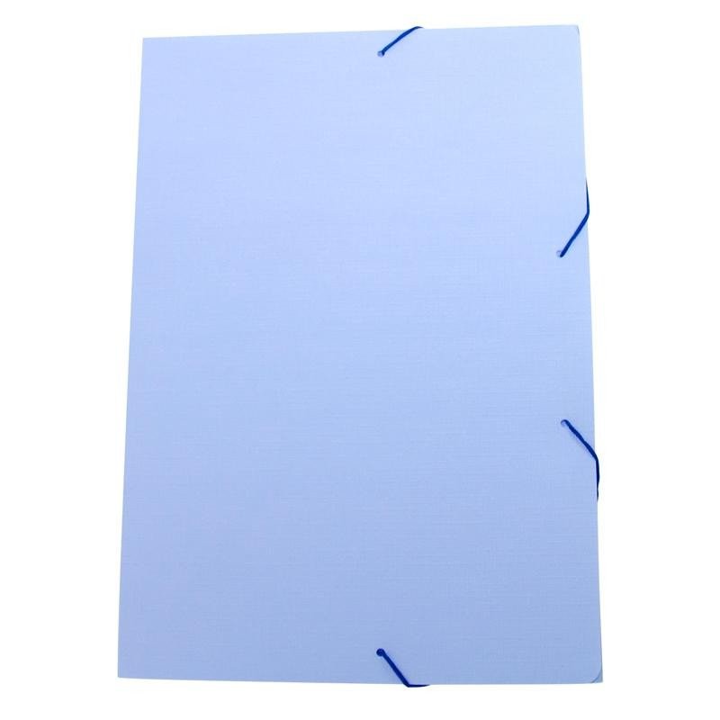 Pasta Oficio de PVC com Elástico Dello Azul Pastel 0246 em Oferta na Shopee