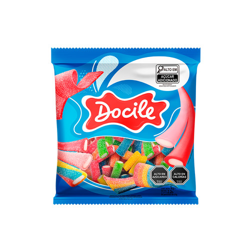 Canudinho Jumbo Bite Size 1kg - Docile - Food & Beverages