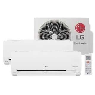 Ar - Condicionado LG Dual Inverter Voice +AI Bi-Split 16.000 BTU (9.000+9.000 BTU) Frio 220V - S32Q16SA181