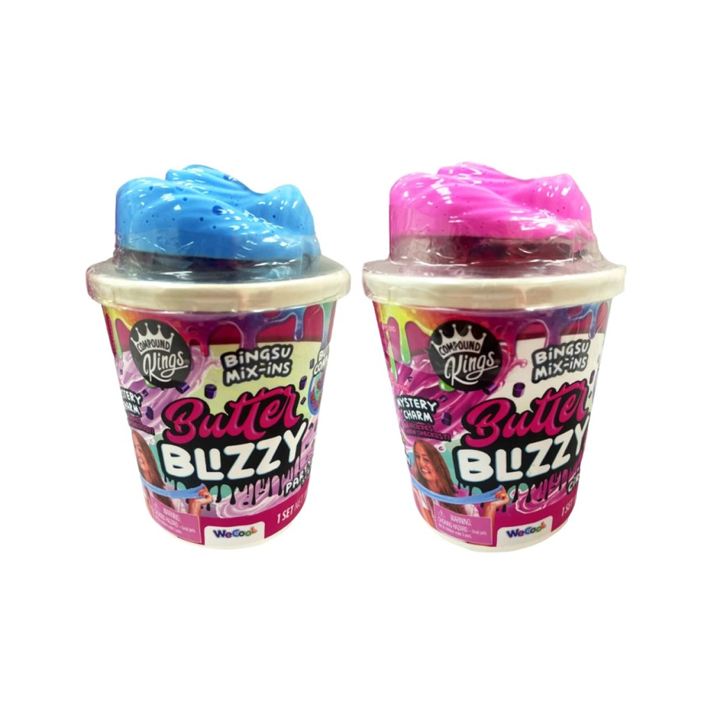 Massinha Moldável Slime Compound Kings Butter Blizzy Sortido e Unitário Multikids - BR2194 em Oferta na Shopee