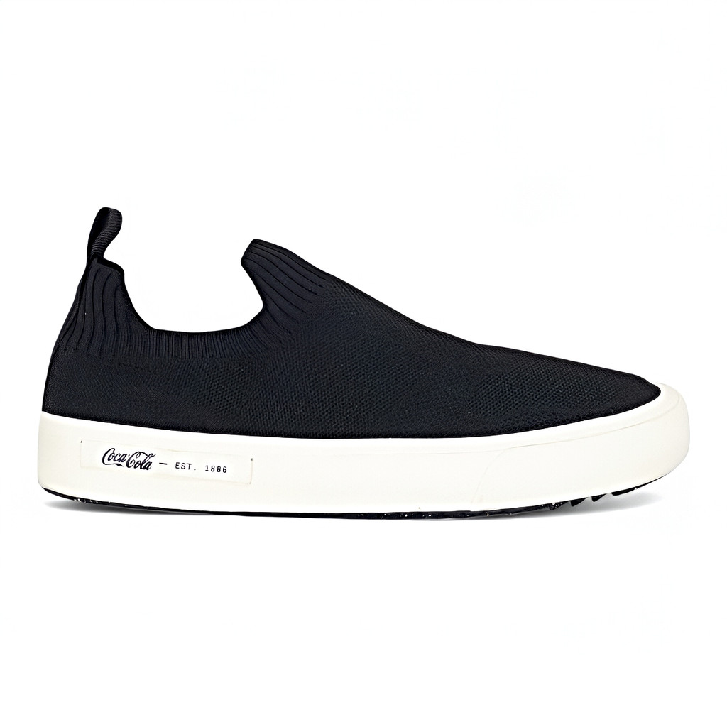 Tenis Coca Cola Masculino Stamp Chronos Slip On Casual Knit Original