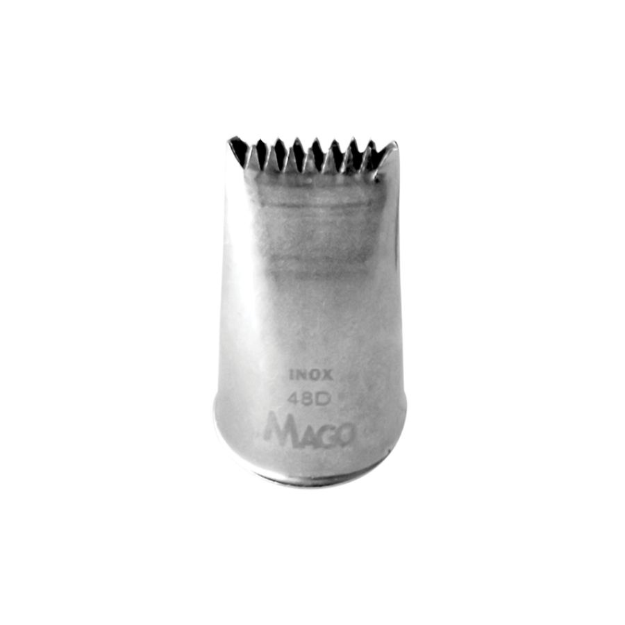 Bico para Confeitar Serra 48D Mago - Rizzo Distribuidora