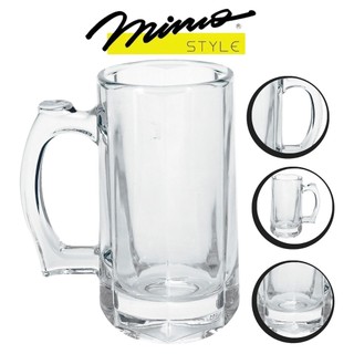 Caneca Chopp 380ml de Vidro com Alça Reforçada Mimo Style em Oferta na Shopee