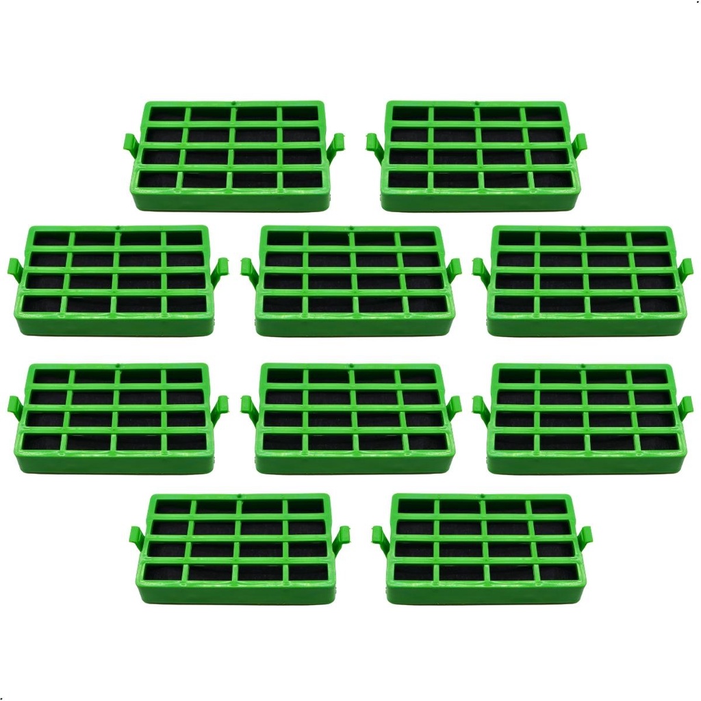 KIT 10 FILTROS BEM ESTAR DESODORIZADOR ANTIODOR GBMAK REFRIGERADOR GELADEIRA CRM45/49 CONSUL