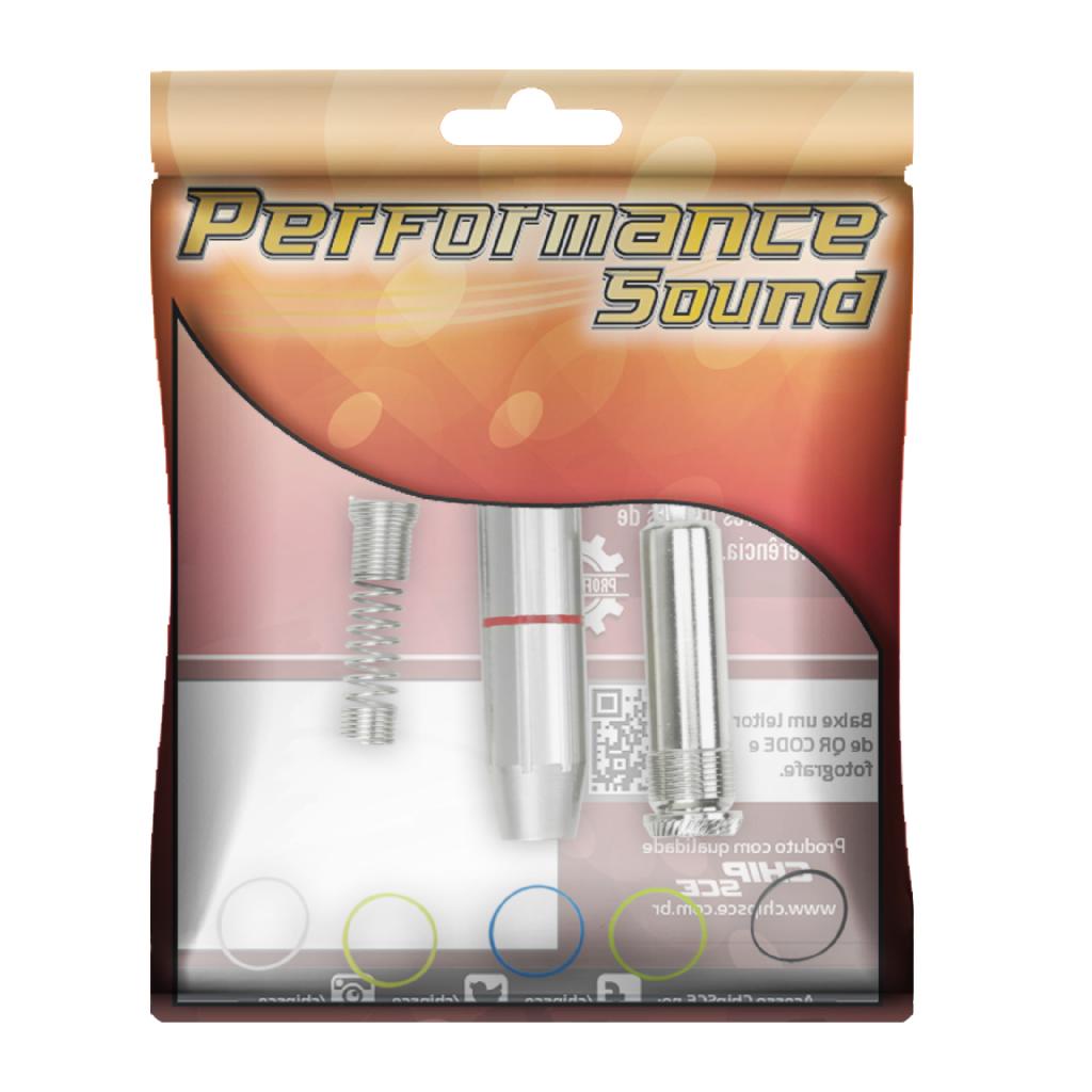 Conector Plug J10 Mono - Fêmea De P10 - Profissional Top