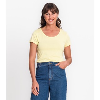Blusa Feminina Viscotorcion Básica Rovitex Verde