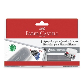 Apagador para quadro branco OF/522AP Faber-Castell em Oferta na Shopee