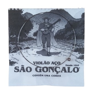 Corda São Gonçalo Mi Aço Com Bolinha  Violão (Mizinha) Kit