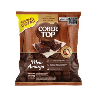 Gotas Cobertop Meio Amargo 1,010kg