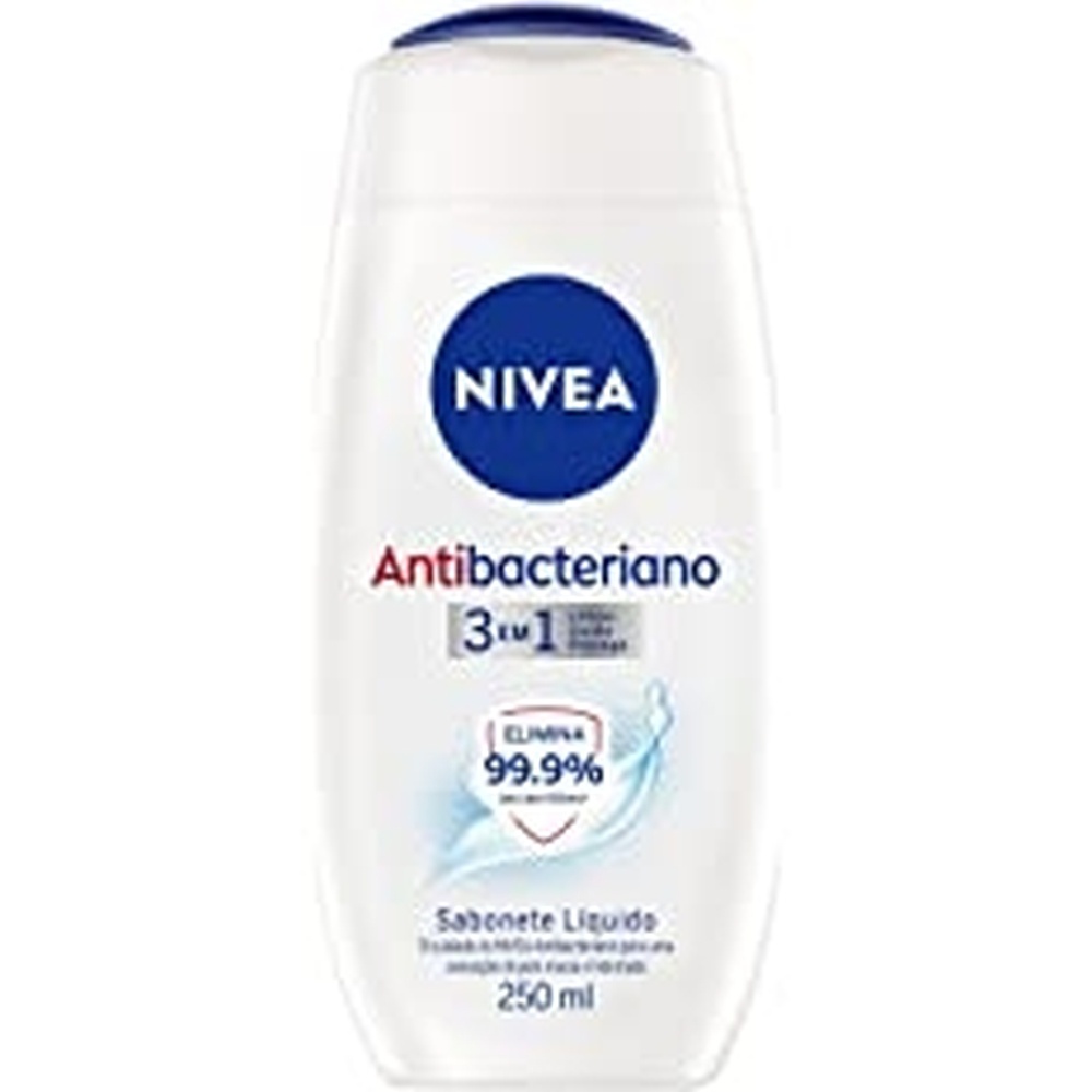 SABONETE NIVEA ANTIBACTERIANO 3 EM 1 250ML