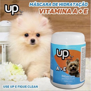 Mascara de Hidratação para Cães e Gatos UP Clean 490g Vitamina A+E