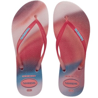 Chinelo Havaianas Slim Metallic Rainbow