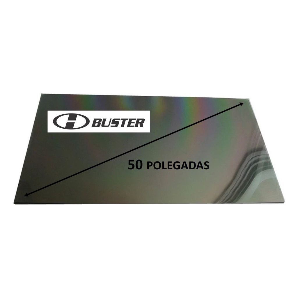 Filme Polarizador TV compatível c/ Buster 50 Polegadas