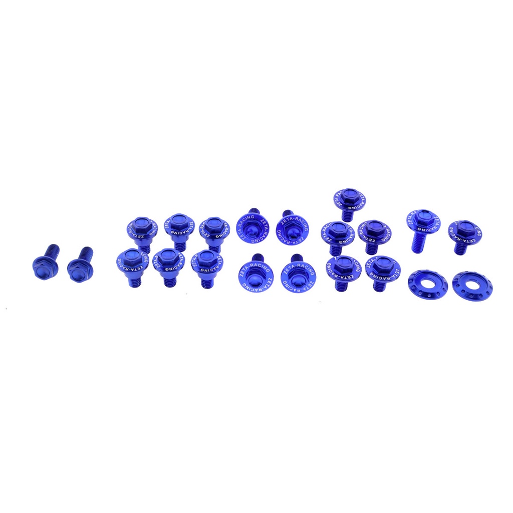 Kit Parafusos Roupa Moto Zeta Yamaha Yz 125/250 125/250x