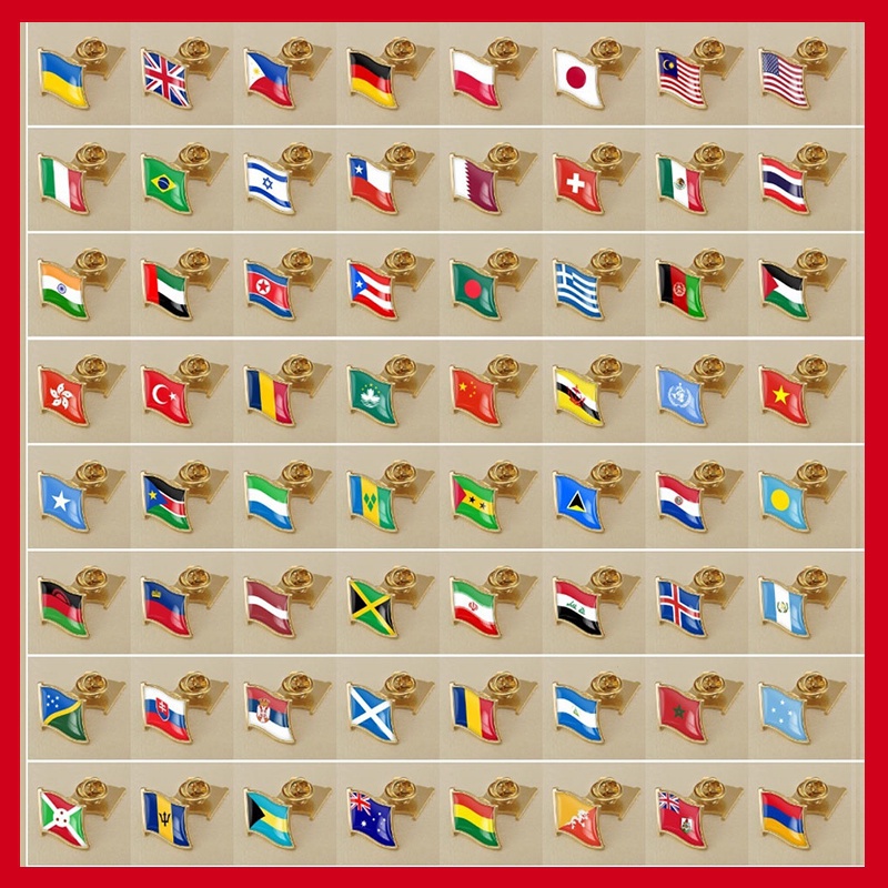 Pin Da Bandeira Do Brasil América Norte Países Sul Broche De Emblema Latina