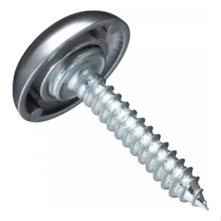 Botão Cabeça Maciça Rosca Interna P/ Espelho - C/ 10 Un em Oferta na Shopee