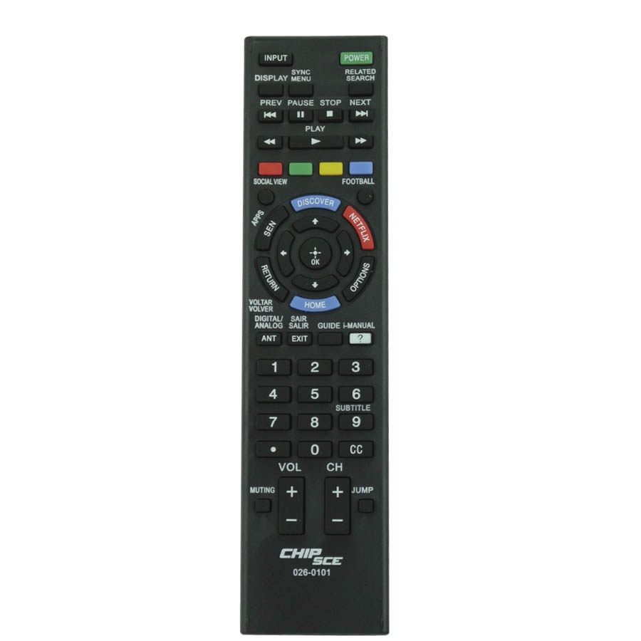 Controle Remoto Tv Bravia Led Smart Rm-yd101 - Nota Fiscal