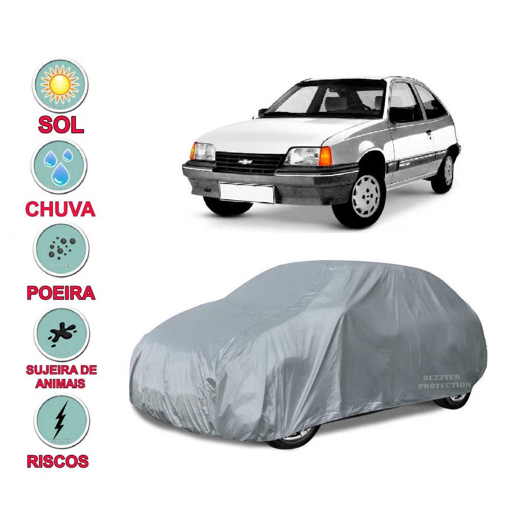 Capa cobrir carro Kadett 100% Impermeável Proteção Total Bezzter em Oferta na Shopee